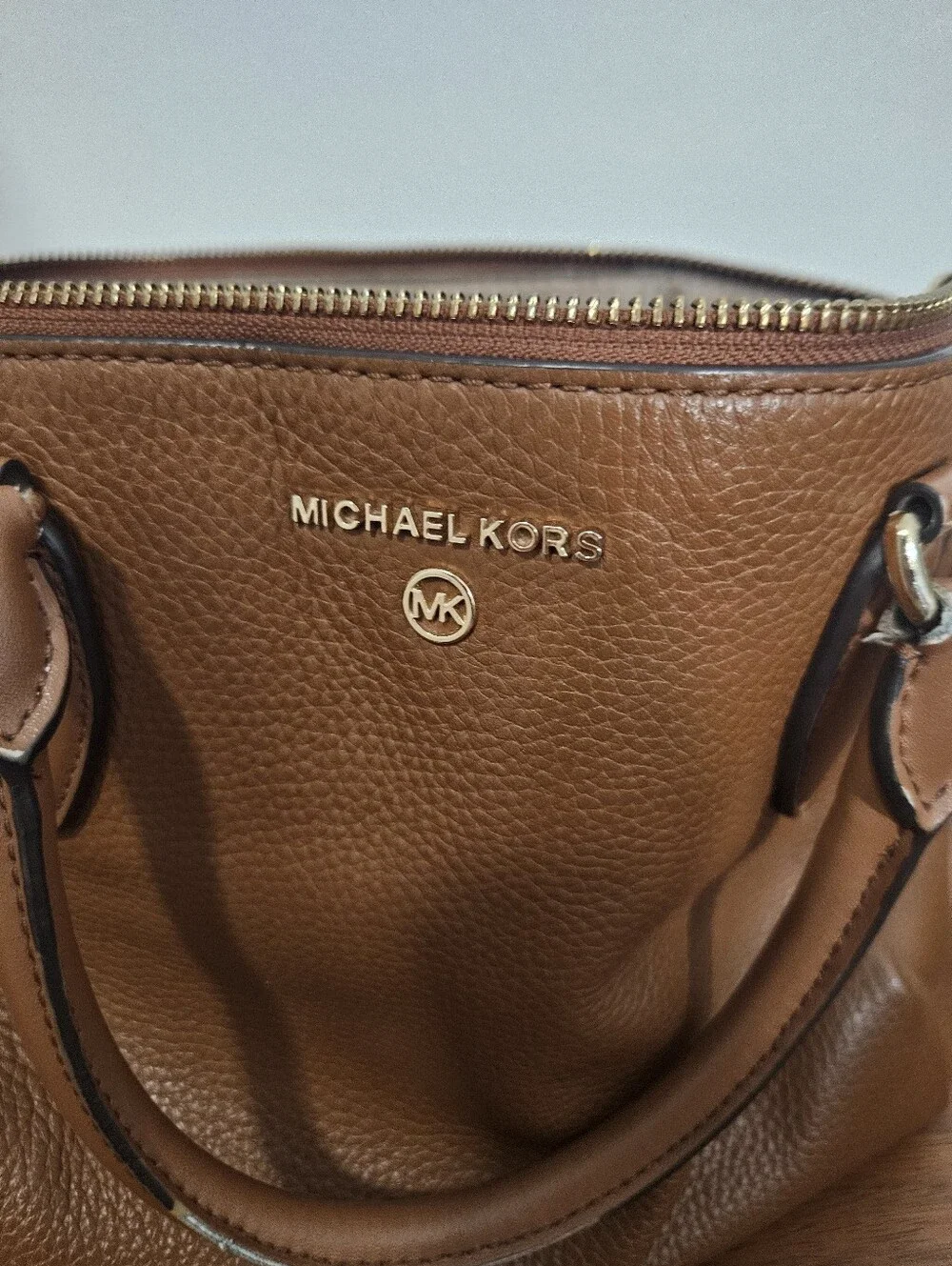 Michael Kors Sienna Leather Brown Bag